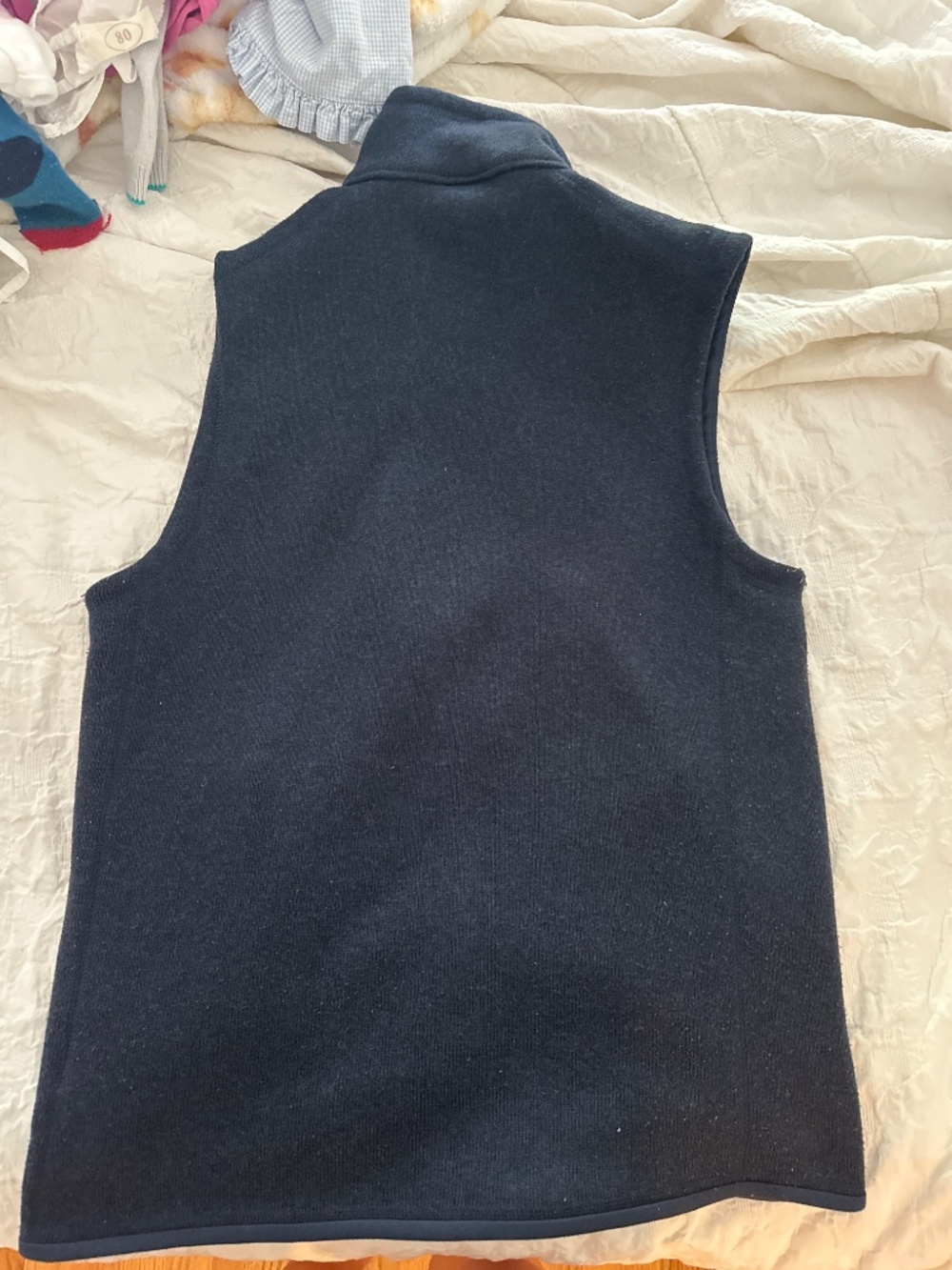 Patagonia men’s M medium navy better sweater vest - Picture 2 of 3